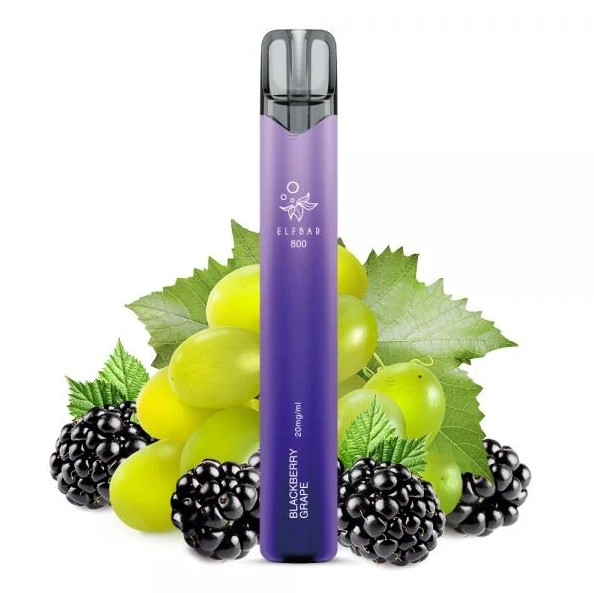 Elfbar 800 E-Shisha Einweg Vape - Blackberry Grape
