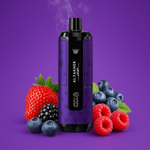 Al Fakher Mixed Berry - Crown Bar Hypermax 20k Podkit 22 ml