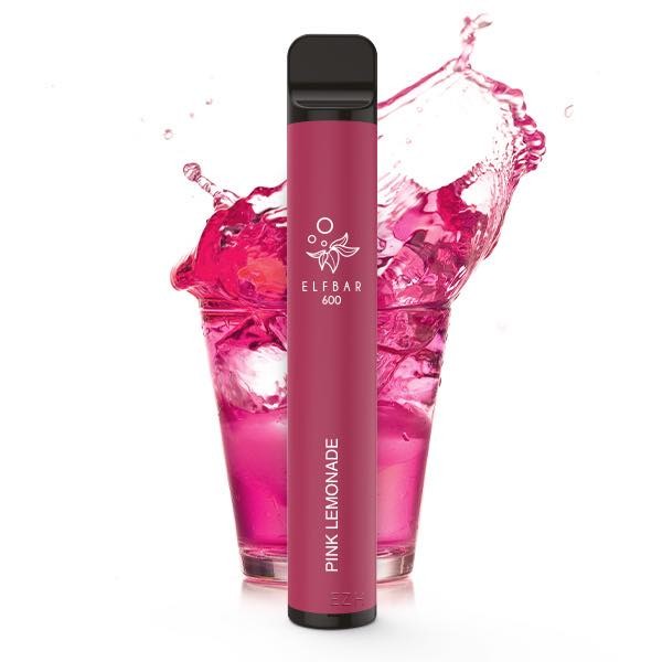 Elfbar 600 E-Shisha Einweg Vape - Pink Lemonade Nikotinfrei