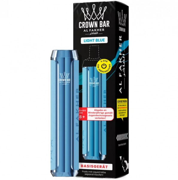Al Fakher Prefilled Pod MTL Basisgerät - Light Blue