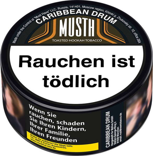 Must H Tabak - Caribbean Drum 25g
